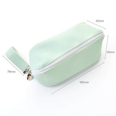 PU Solid Color Pencil Case