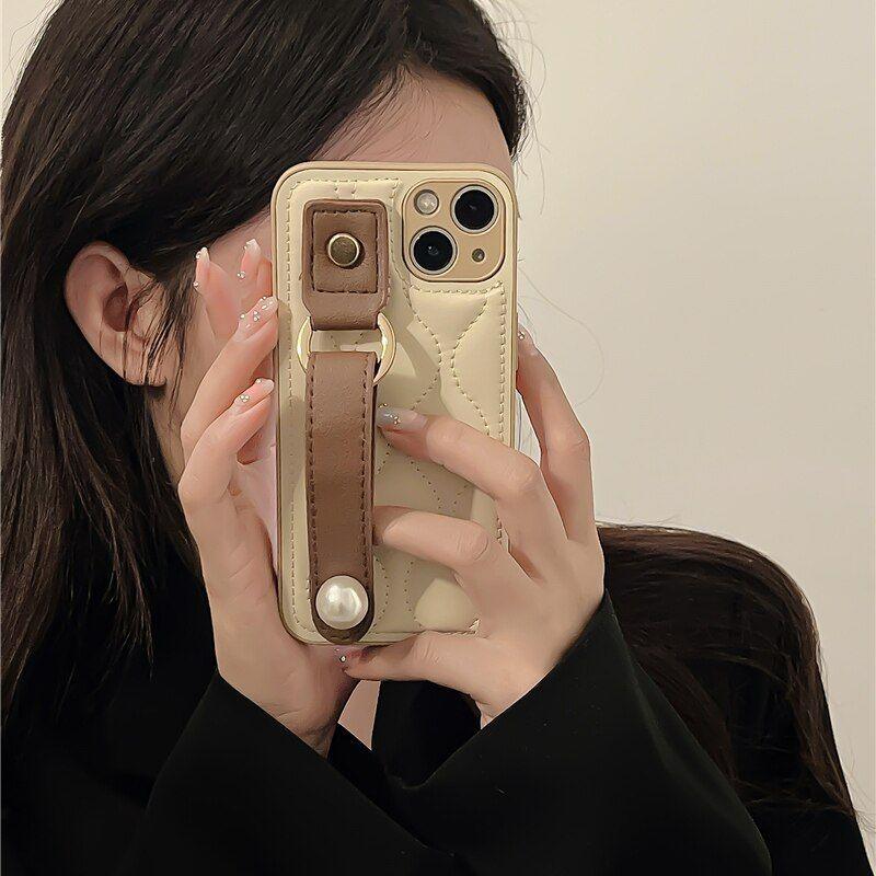 Fashion PU Leather Cute Phone Cases For iPhone 14 13 12 11 Pro Max XS XR X 14 Plus