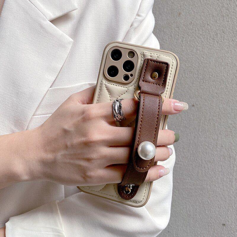 Fashion PU Leather Cute Phone Cases For iPhone 14 13 12 11 Pro Max XS XR X 14 Plus