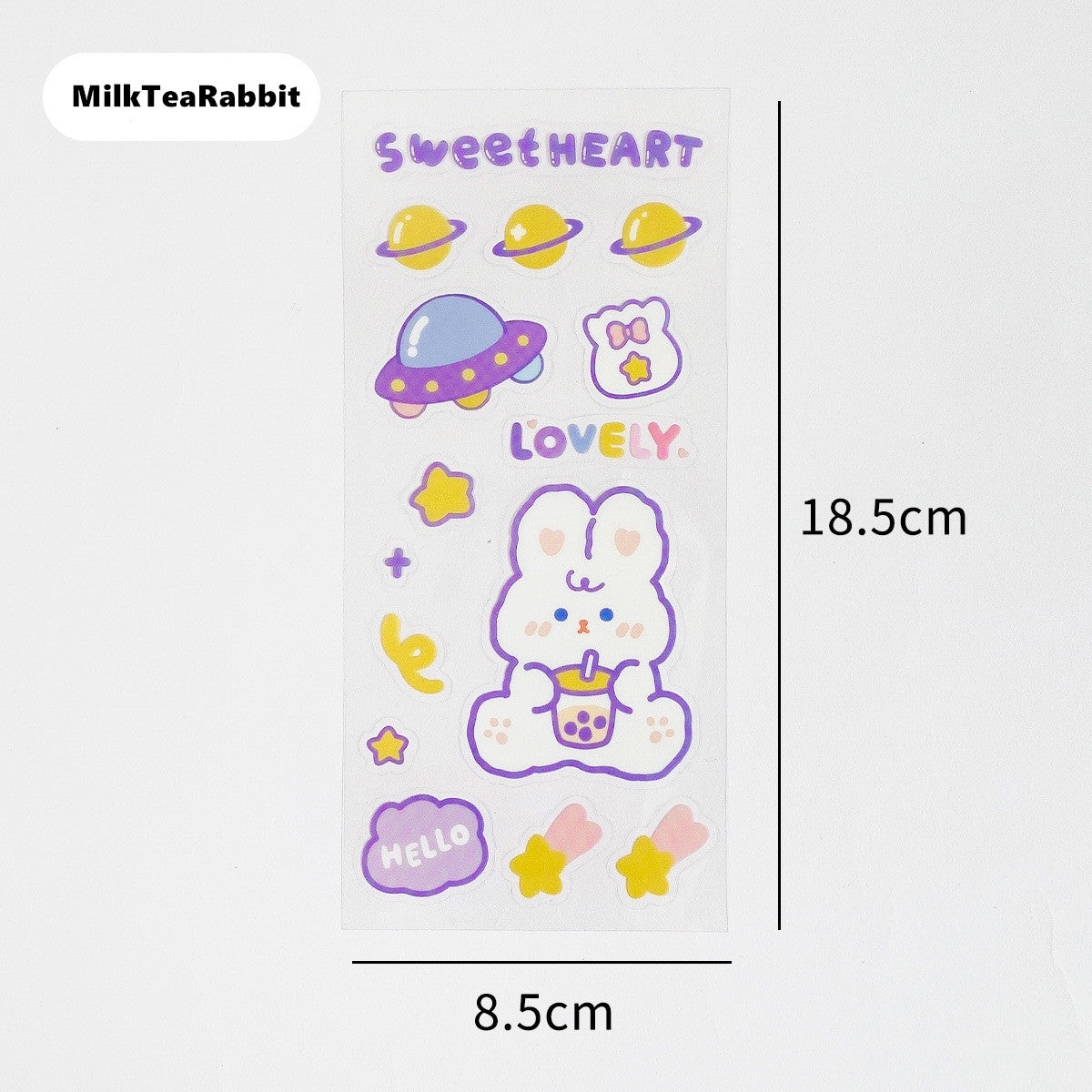 Cute Transparent PVC Sticker