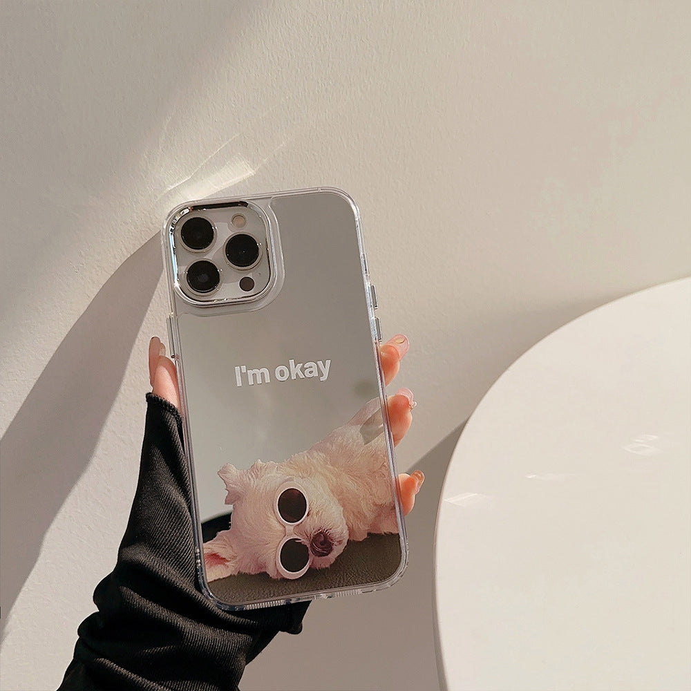 Mirror Funny Dog Phone Case