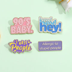 New Love Letter Pins