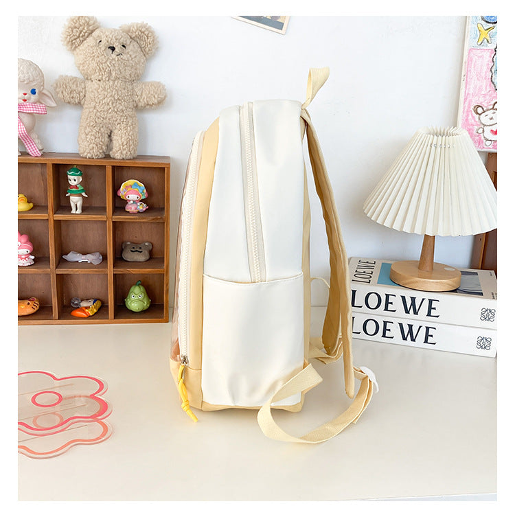 Cute Transparent PVC Backpack