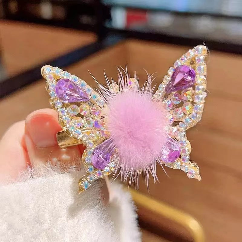 Flying Butterfly Hair Clip