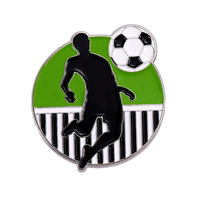 Creative Football Lovers Pins