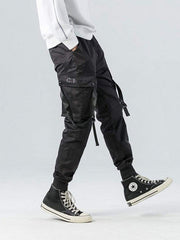 "Tie Cloth" Beam Feet Pants
