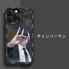 Chainsaw Man Aki iPhone Case