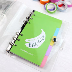 6 Ring Binder Transparent Cover