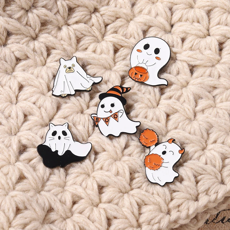 Creative Cartoon Ghost Pins