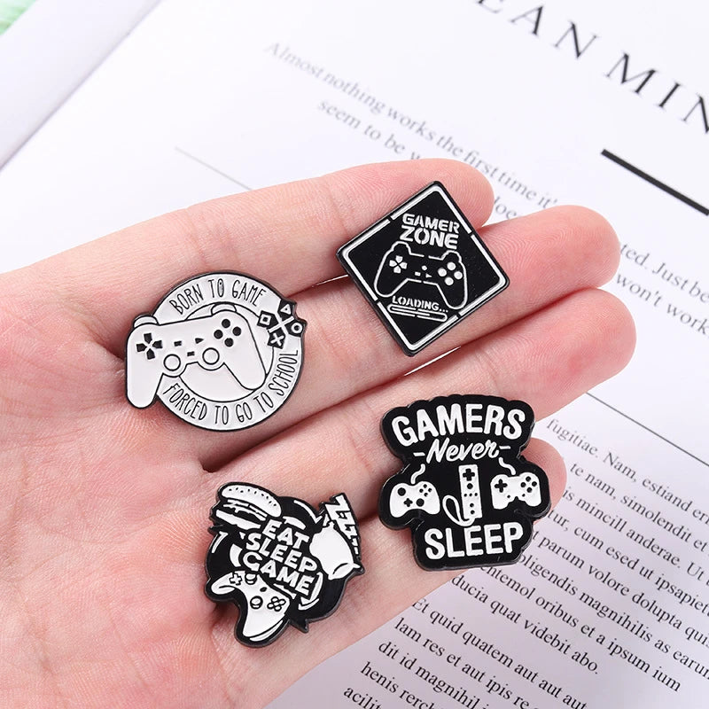 Letters Creative Retro Pins