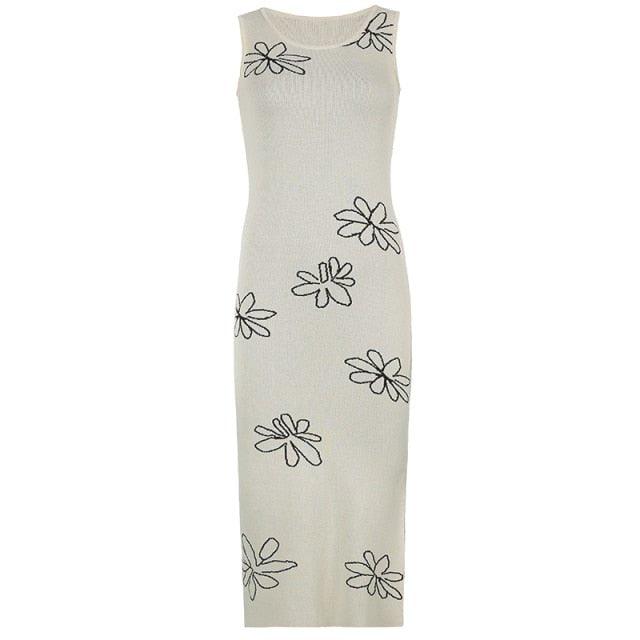 Gemma Backless Halter Dress