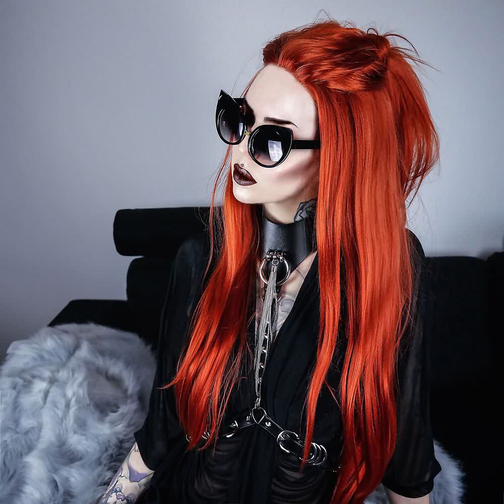 Gothic Cat Eye Sunglasses