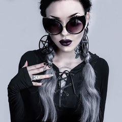 Gothic Cat Eye Sunglasses