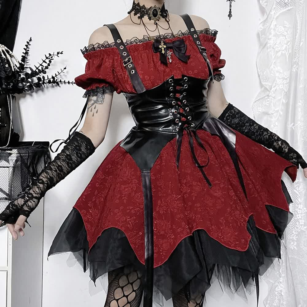 Gothic Lolita Party Mini Dress