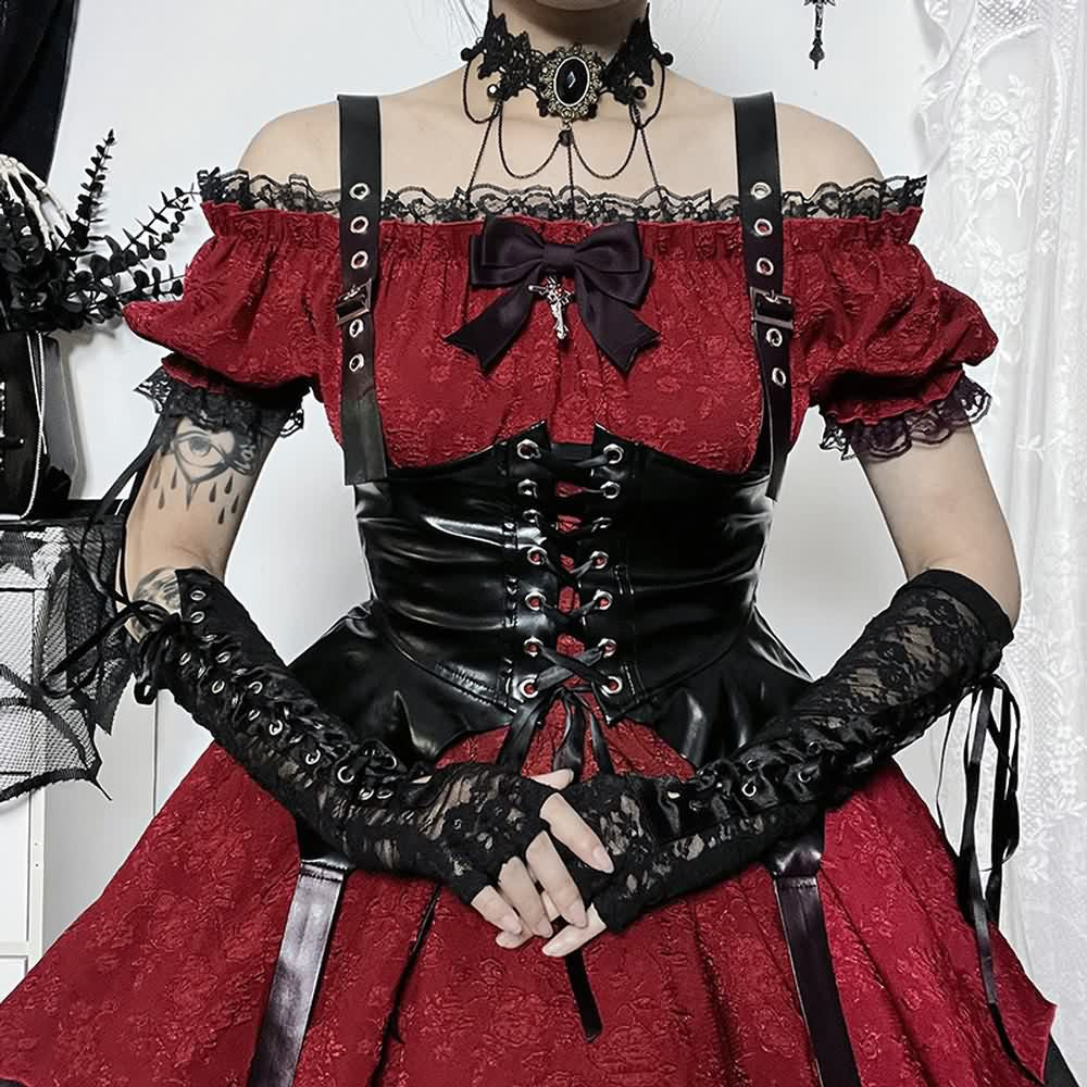 Gothic Lolita Party Mini Dress