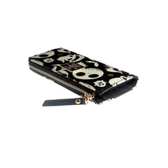 Gothic Nightmare PU Leather Zip Wallet