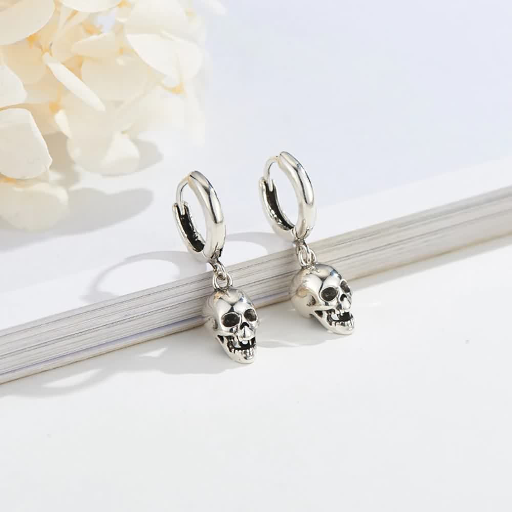 Gothic Skull Earrings