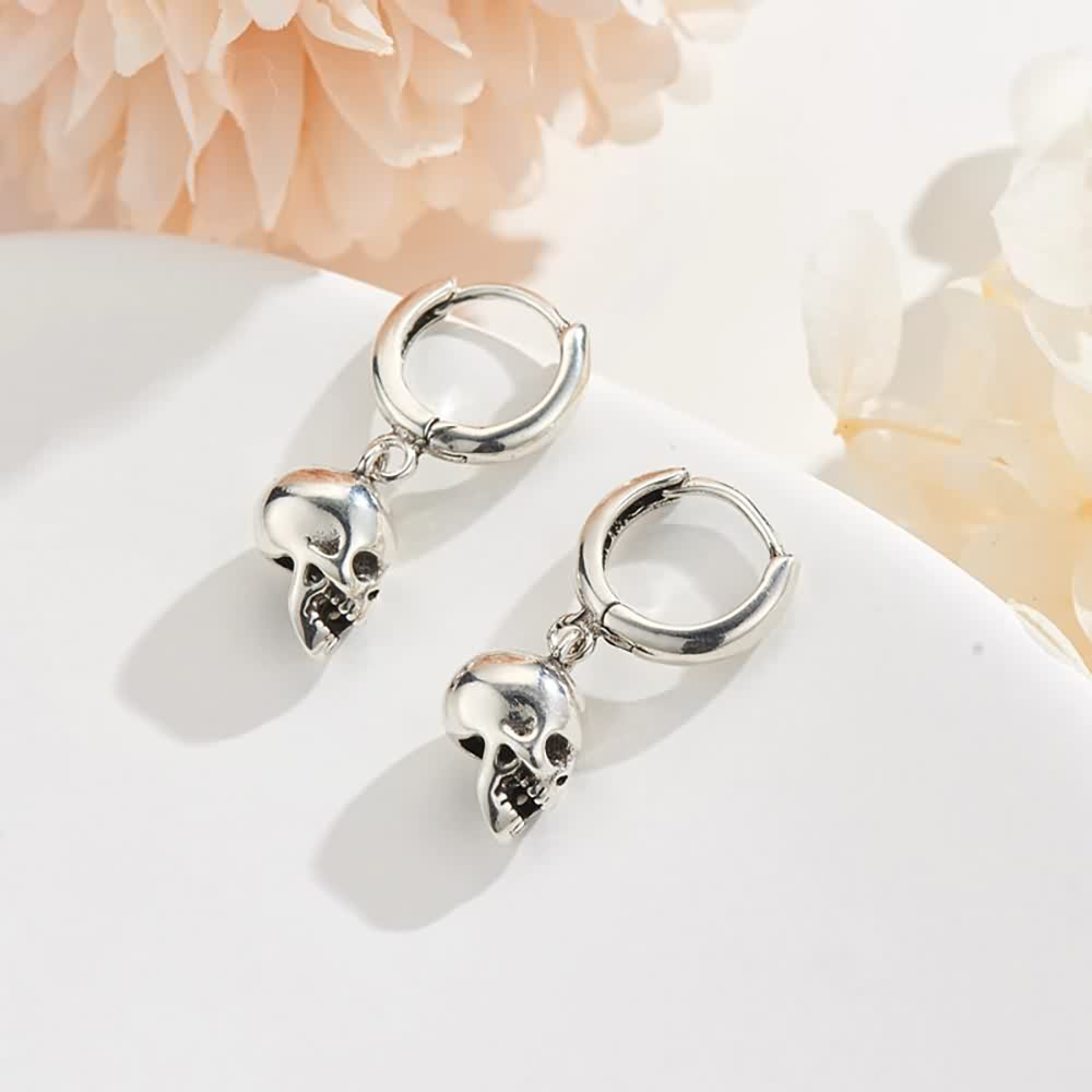 Gothic Skull Earrings