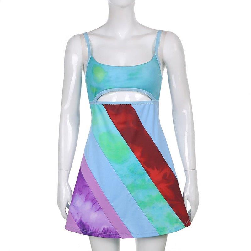 Grace Sheath Patchwork Dress