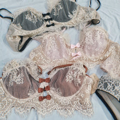 Romantic Vintage-Lace 2-Piece Princesscore Lingerie Set