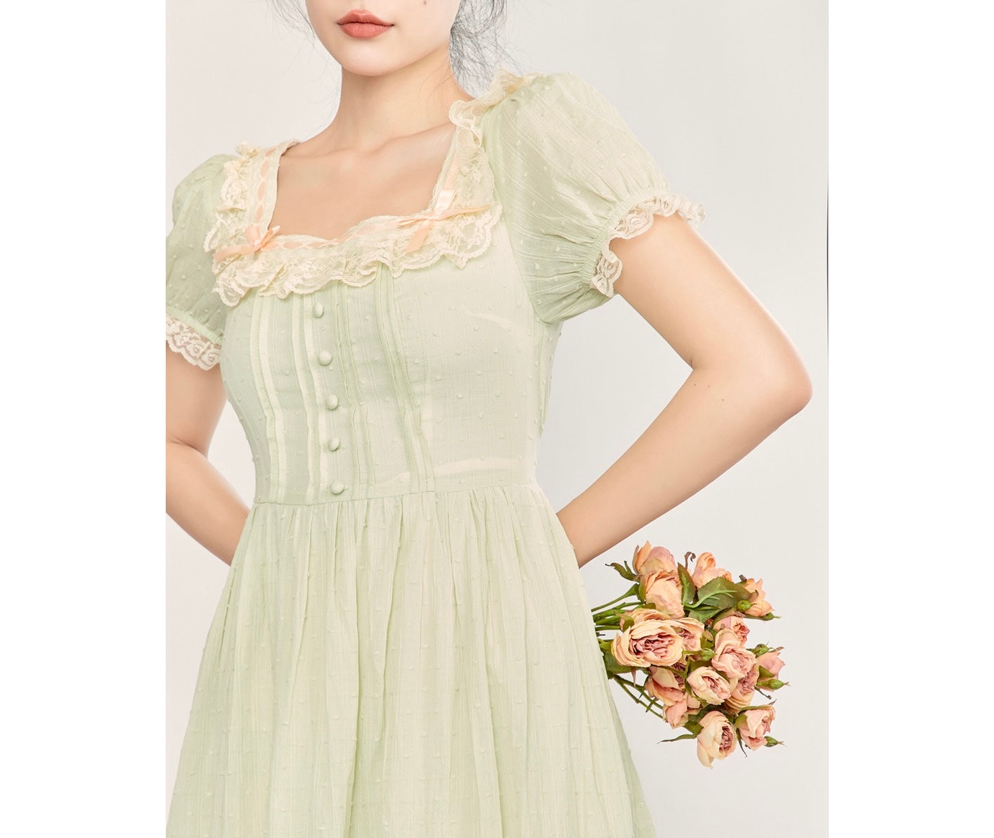Cozy Garden Cottagecore Dress