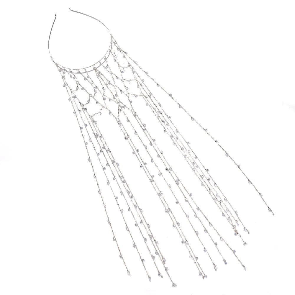 Mesh Rhinestone Headband