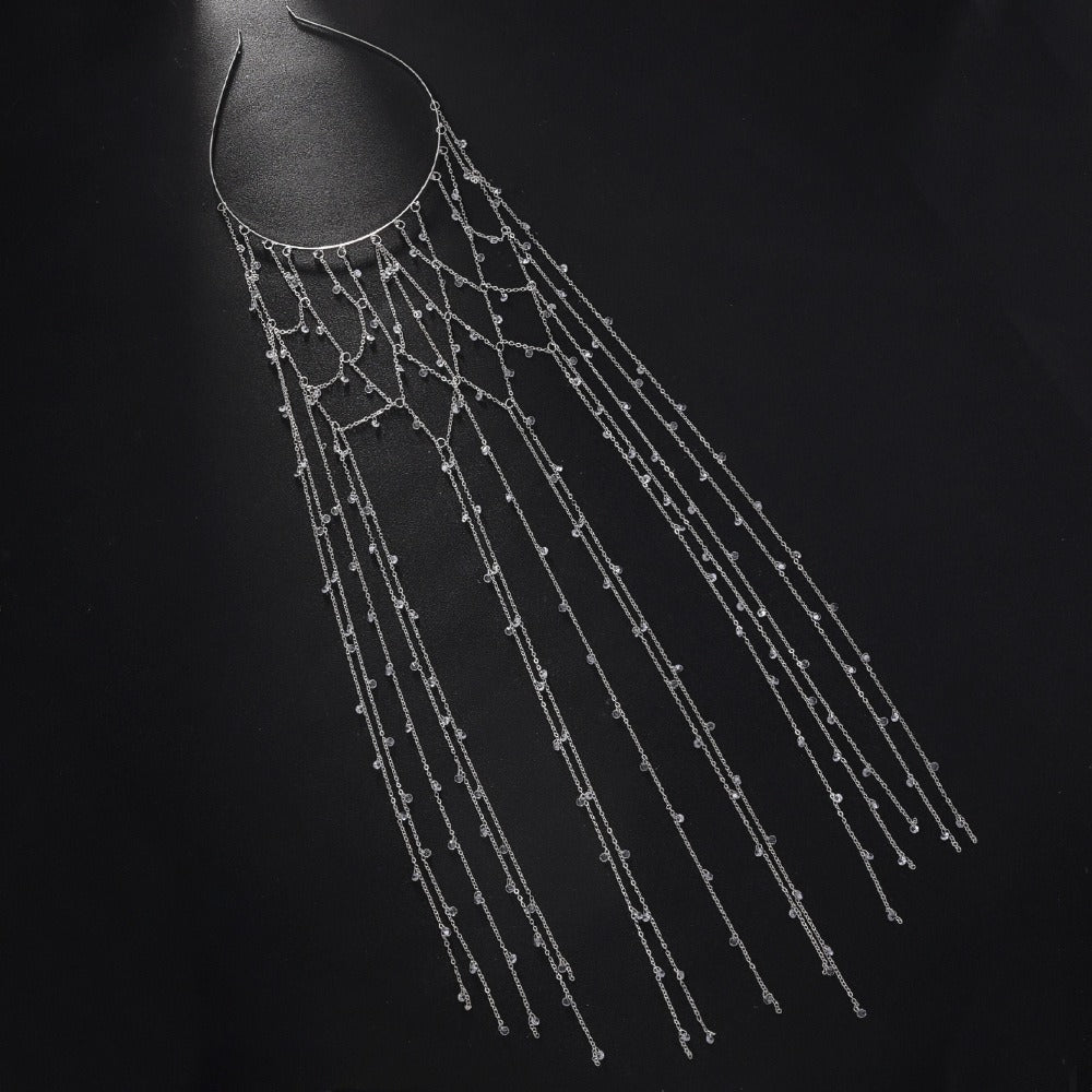 Mesh Rhinestone Headband