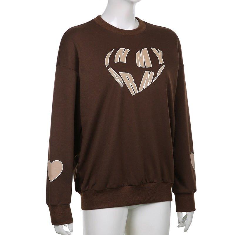 'IN MY ARMS' Casual sweatshirt
