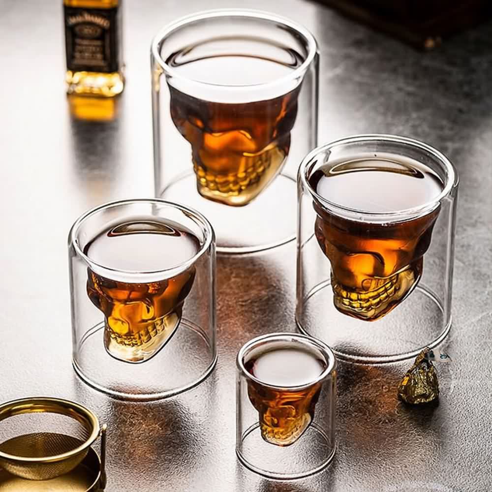 Incredible Skull Crystal Glass