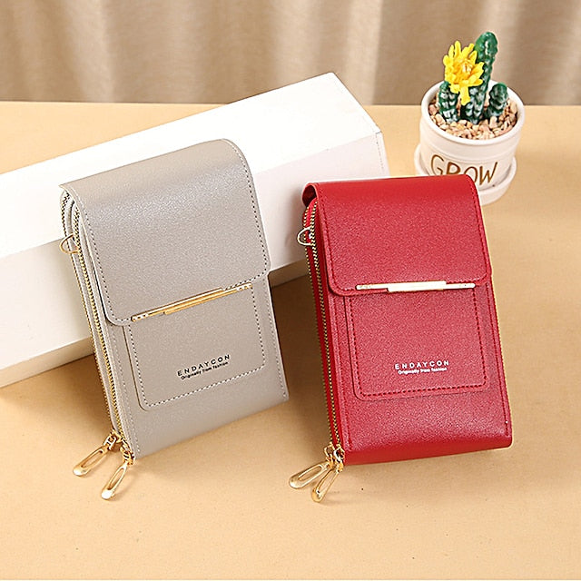 Coin Mobile Phone Purse Wallet  Crossbody Bag