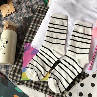 Animal Pattern Zebra Leopard Cow Cotton Socks