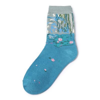 Art Drawings Style Cotton Aesthetic Socks