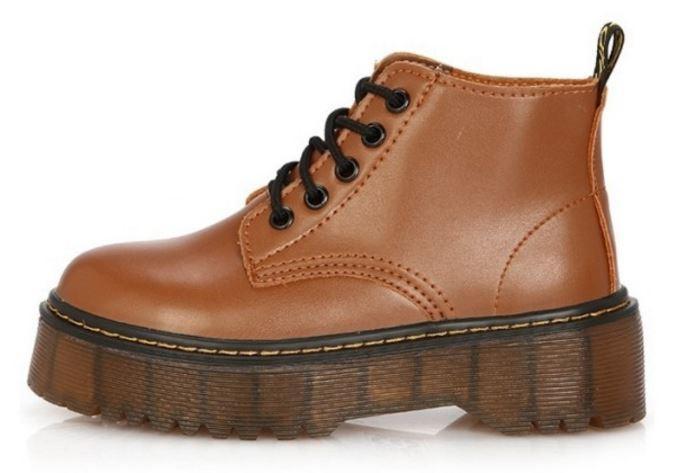 Autumn And Winter Platform Vintage Boots