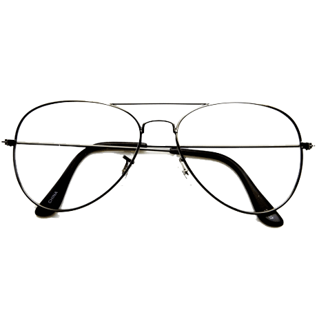 Aviator Clear Glasses