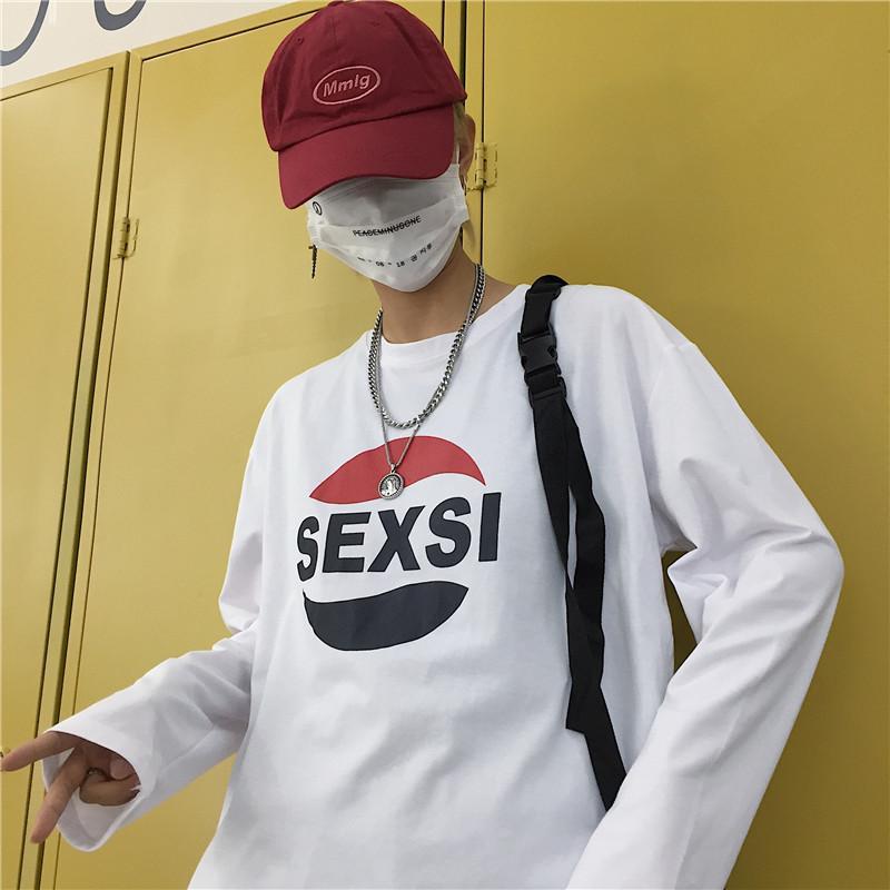 Base Letters Printed White Oversized T-Shirt