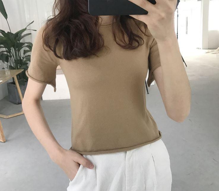 Basic Soft Short Sleeve Oversize T-Shirt