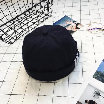 Black 90S Melon Cap Landlord Hat