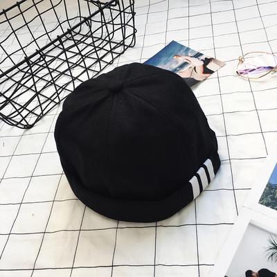 Black 90S Melon Cap Landlord Hat