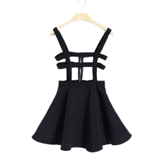 Cage Suspenders Skirt