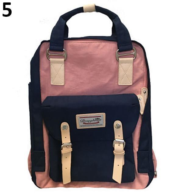 Candy Colors Satchel Cellege Backpack