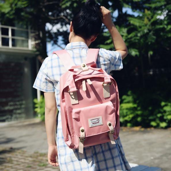 Candy Colors Satchel Cellege Backpack