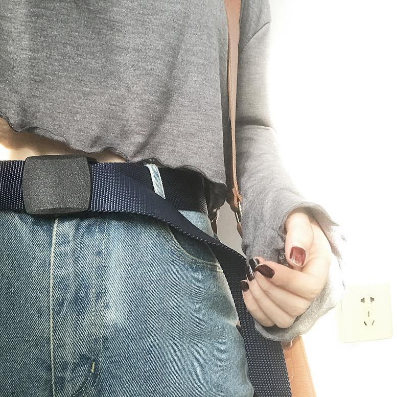 Canvas Grunge Aesthetic Casual Unisex Belt