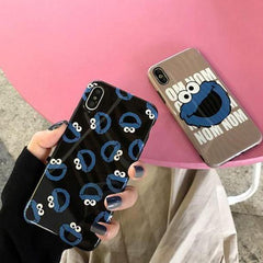 Cartoon Cookie Monster Iphone Case