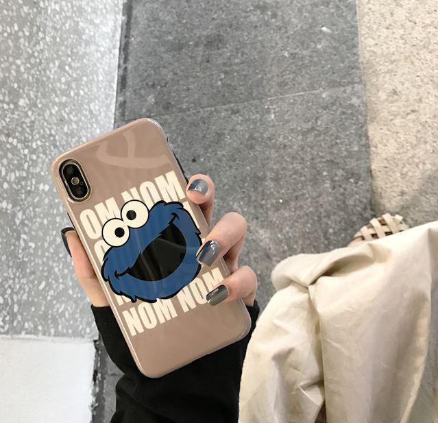 Cartoon Cookie Monster Iphone Case