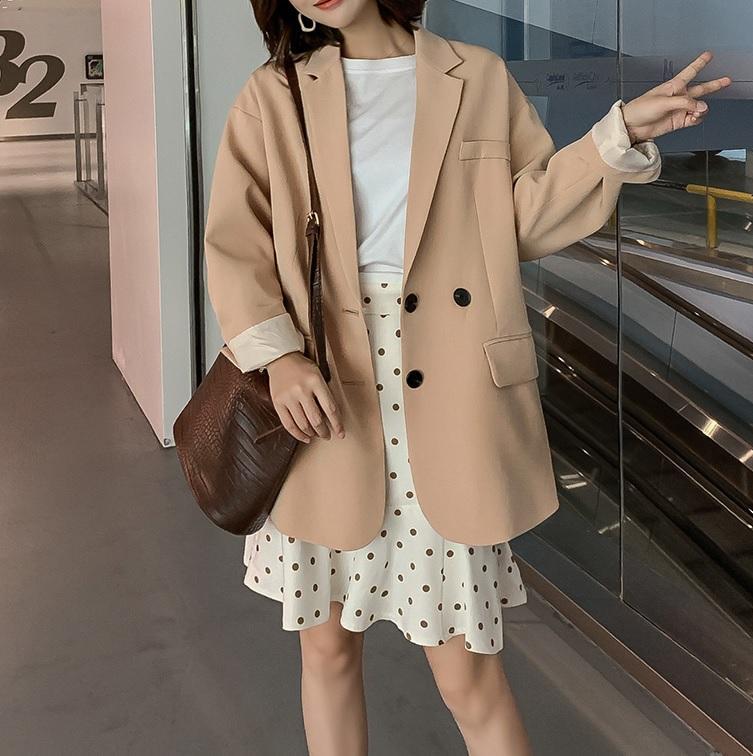 Casual Loose Korean Aesthetic Blazer Jacket