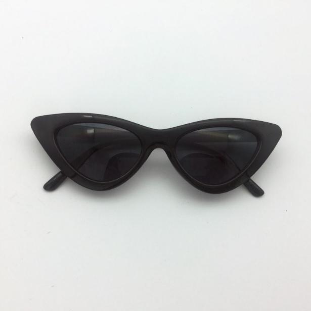 Colorful Cateye Sharp Corner Retro Sexy Sunglasses