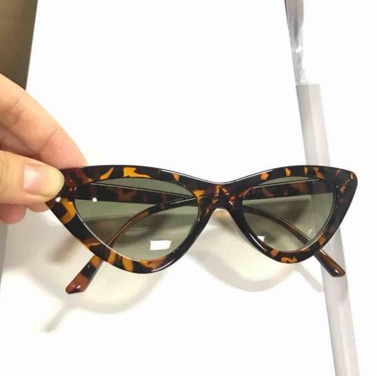 Colorful Cateye Sharp Corner Retro Sexy Sunglasses