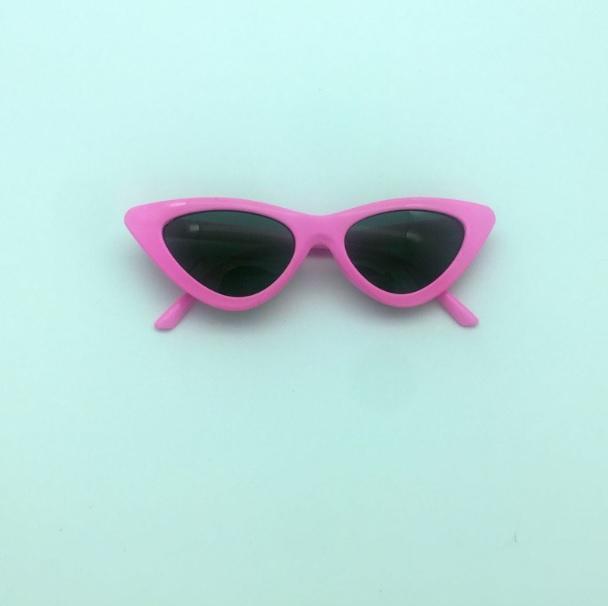 Colorful Cateye Sharp Corner Retro Sexy Sunglasses