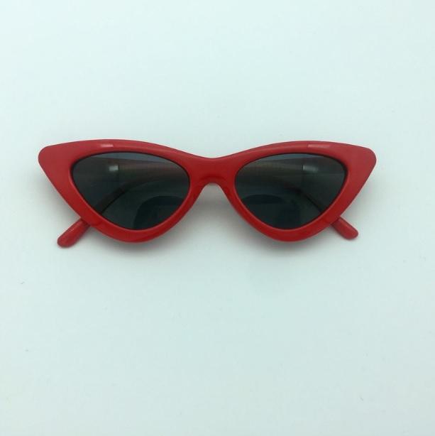 Colorful Cateye Sharp Corner Retro Sexy Sunglasses