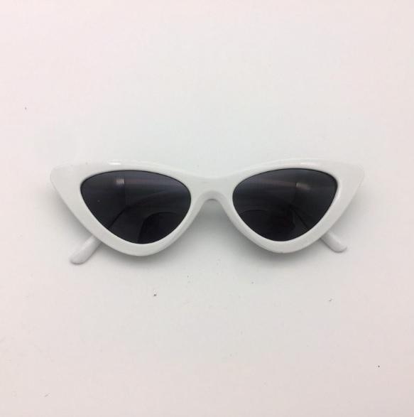 Colorful Cateye Sharp Corner Retro Sexy Sunglasses